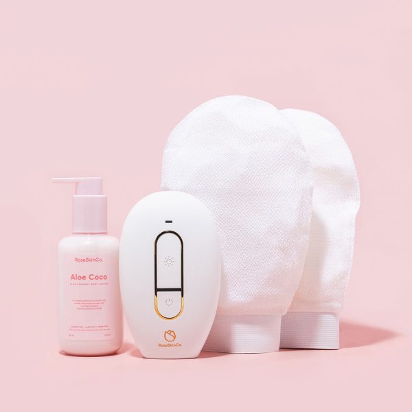 Silky Smooth Routine (Lumi + 2 Gloves + Lotion) Sale