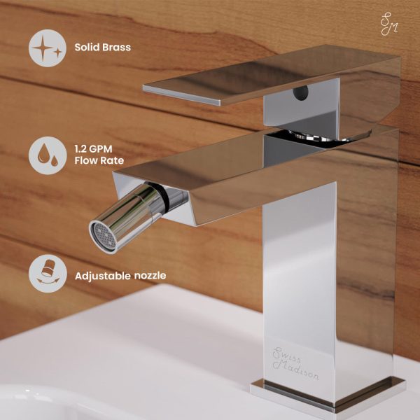 Concorde Bidet Faucet in Chrome Sale - Image 4