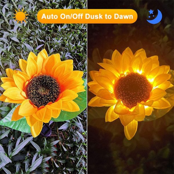 Solar Powered Sunflower LED Light Supply - Image 3