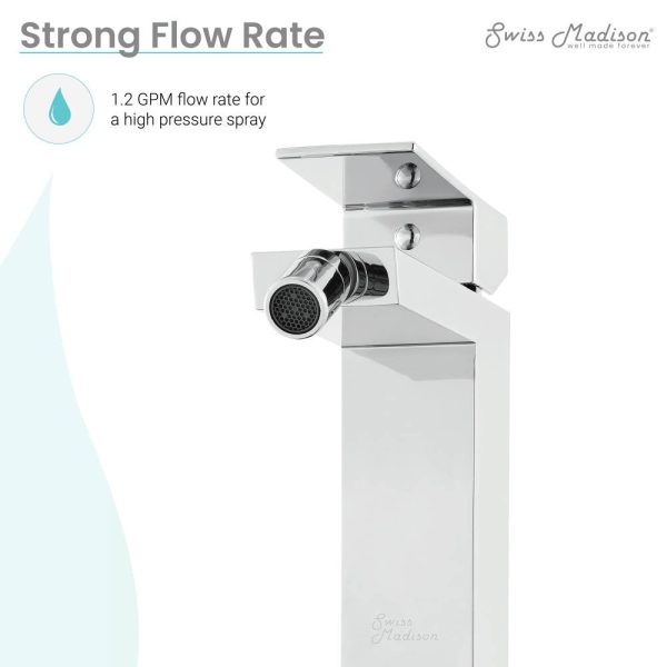 Concorde Bidet Faucet in Chrome Sale - Image 5
