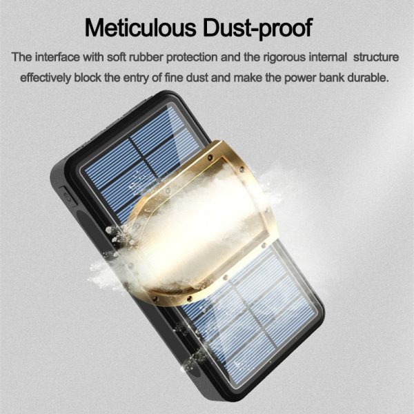 Wireles Solar Power Bank Capacity Hot on Sale - Image 4