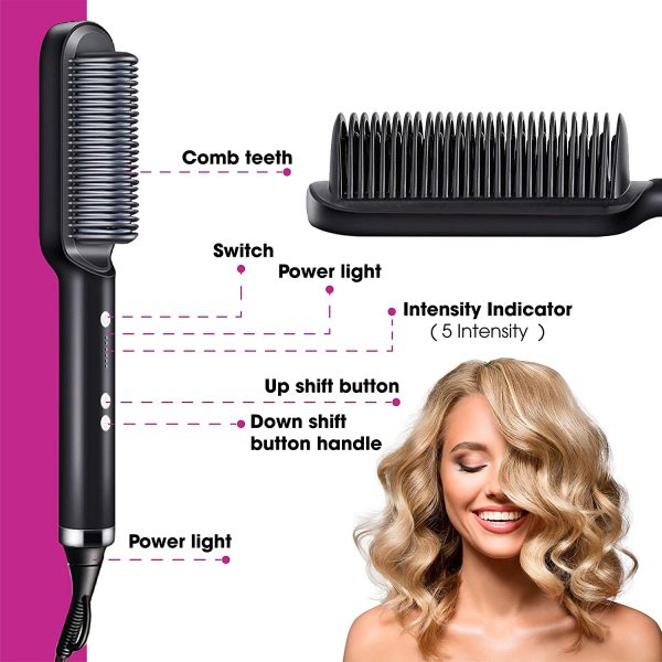 Salon-Grade Curly Hair Straightener on Sale - Image 2