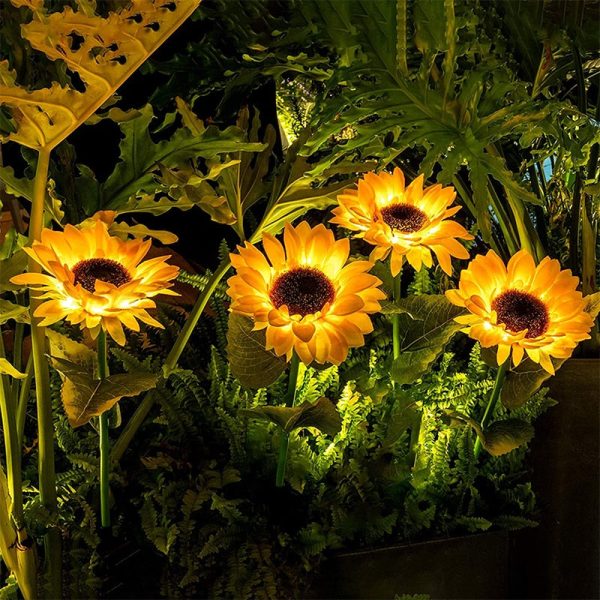 Solar Powered Sunflower LED Light Supply - Image 5