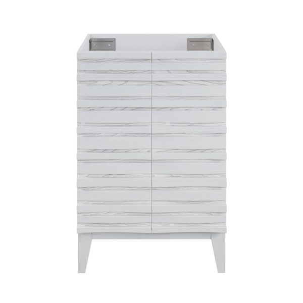 Cascade 24   Bathroom Vanity in White - Cabinet Hot on Sale
