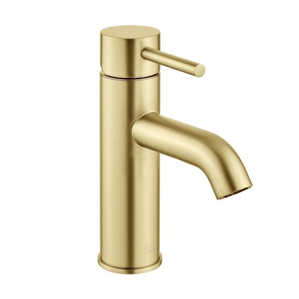 Ivy Single Hole, Single-Handle, Bathroom Faucet in Brushed Gold For Sale