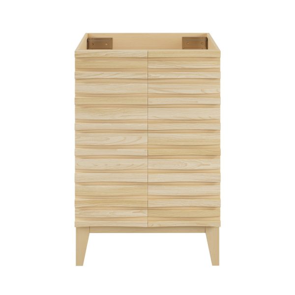 Cascade 24  Bathroom Vanity in Natural Oak - Cabinet Online Sale