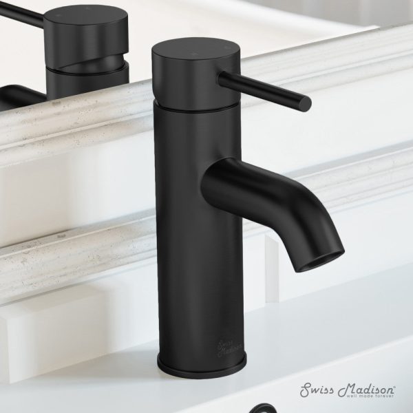 Ivy Single Hole, Single-Handle, Bathroom Faucet in Matte Black Online - Image 2