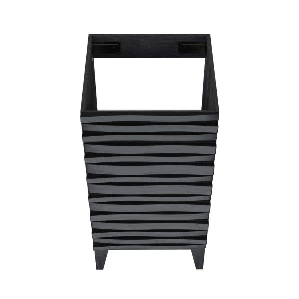Cascade 18  Bathroom Vanity in Black - Cabinet Online now - Image 4