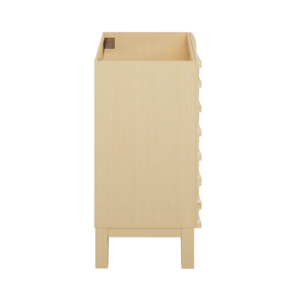 Cascade 18  Bathroom Vanity in Natural Oak - Cabinet Online - Image 5