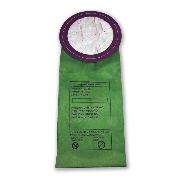 100331, 10 Qt. Micro Filter for Select ProTeam Cylindrical Vacs (10-Pack) Online