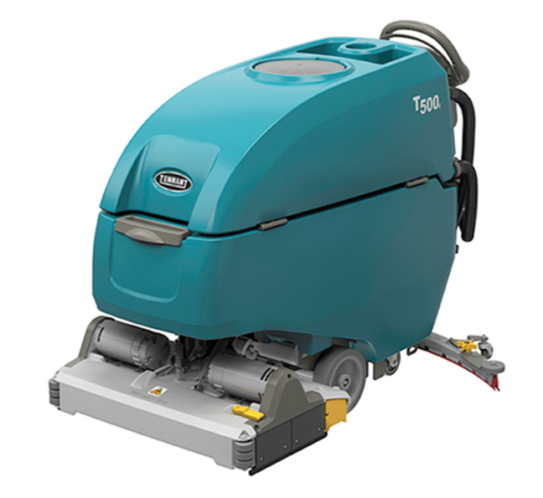 Tennant T500e | 28  Walk Behind | Floor Sweeper-Scrubber | Battery | Self Propel | Cylindrical Cheap