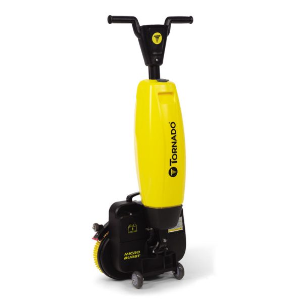 Tornado Mop Microburst | 17.5  Walk-Behind Floor Scrubber | Dual Brush | Lithium Battery | Ultra-Compact For Cheap